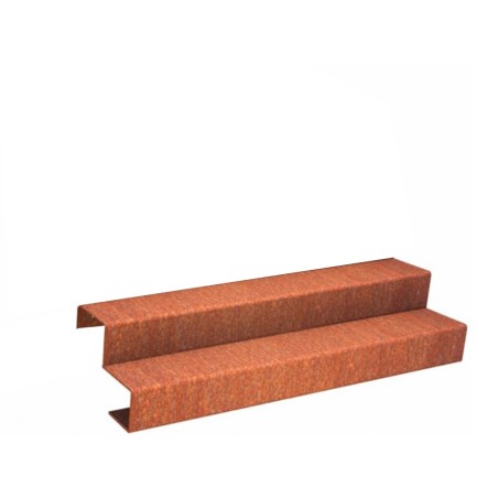 SCALA IN ACCIAIO CORTEN